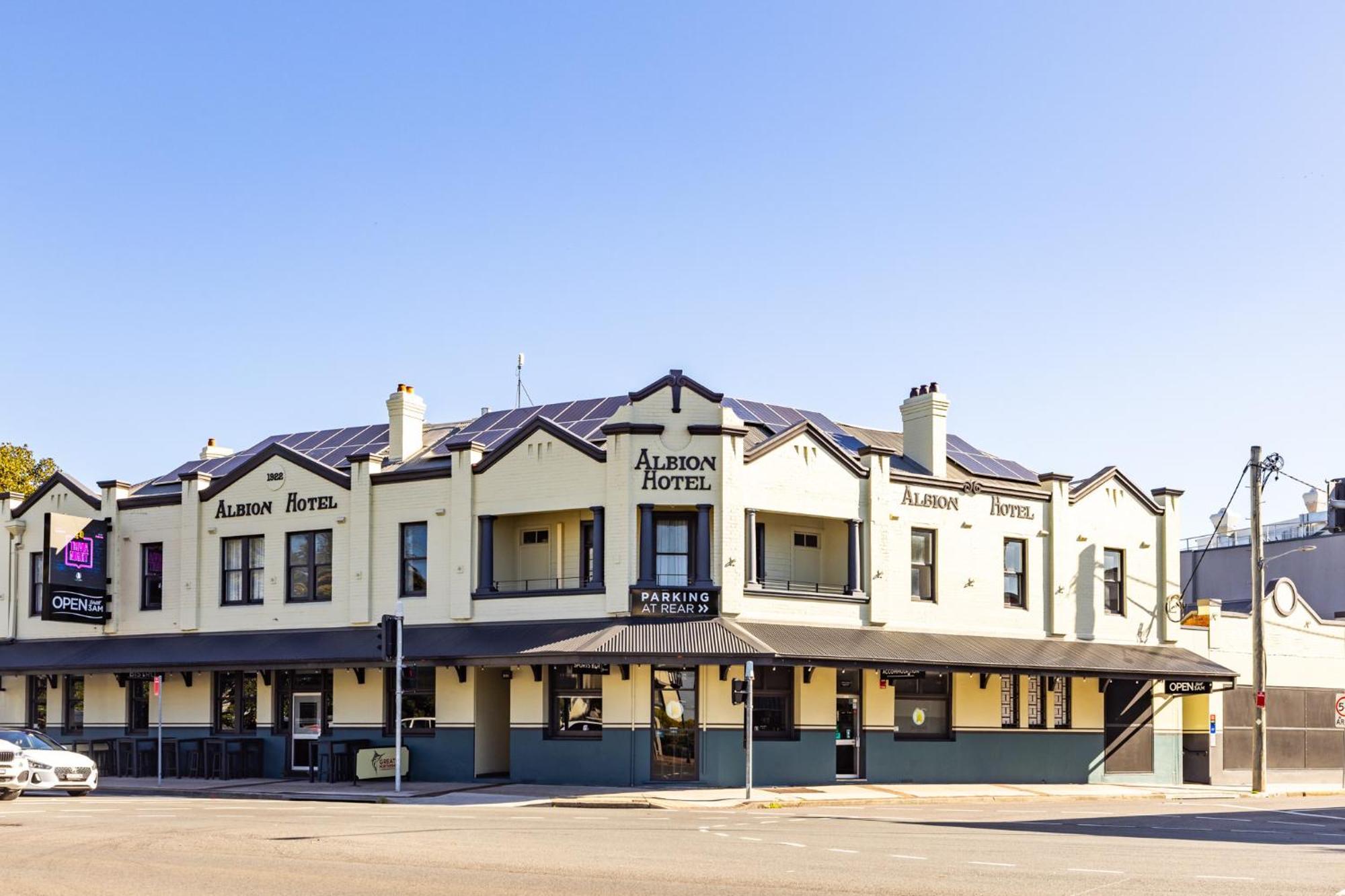 The Albion Hotel Newcastle Eksteriør billede